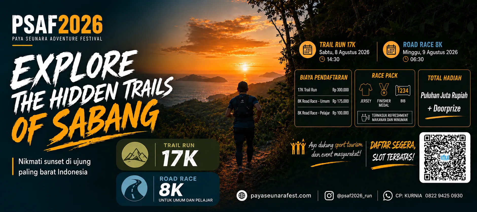 PSAF 2026 - 17K TRAIL RUN & 8K ROAD RACE