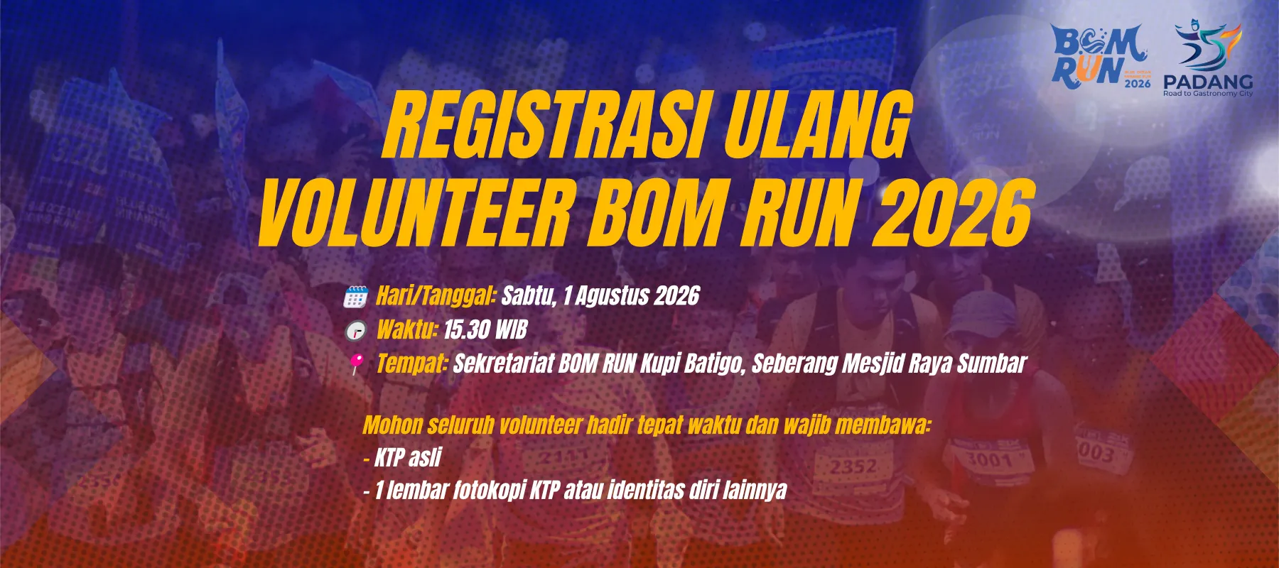 Registrasi Ulang Volunteer